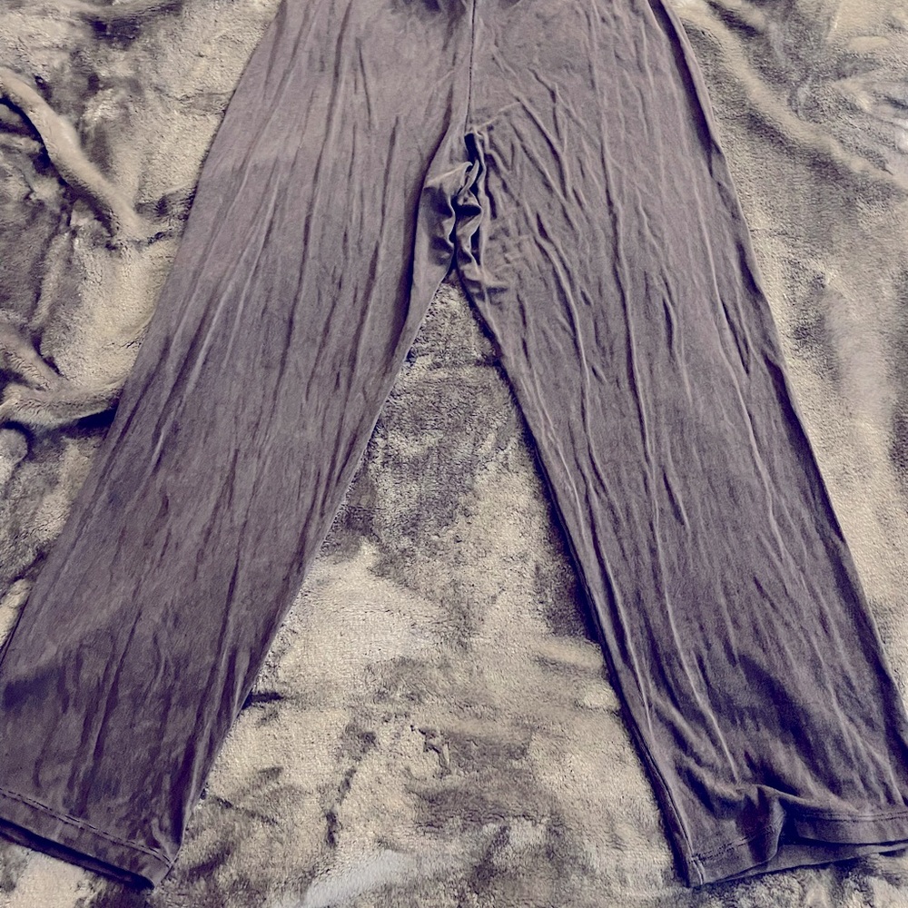Coldwater Creek petite M spandex pants gunmetal gray